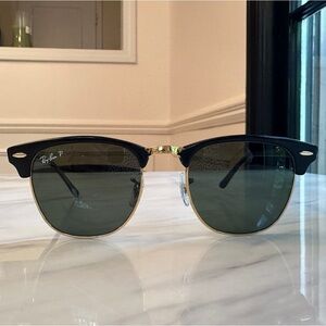 Ray-Ban Polarized Clubmaster Sunglasses